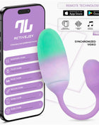 NexEgg Vibrating Egg Double Silicone Layer App Lilac Pistachio