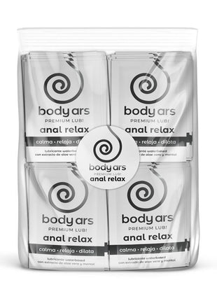 Bag Single Dose Anal Relaxing Water Based Lubricant Gel 100 x 4 ml