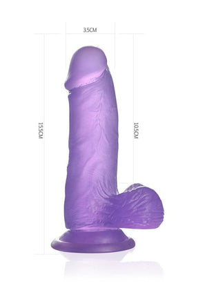 Dildo Jelly Studs 6 Purple