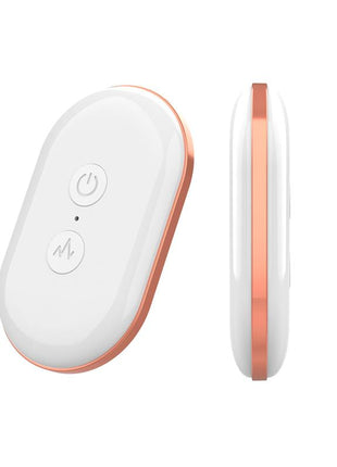 Hiibo Vibrating and Rotating Egg with Remote control USB Silicone Pink