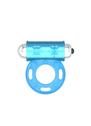 Lumino Play Vibrating Penis Ring Blue Light