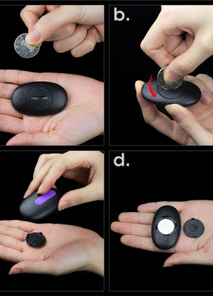 Open Panties with Vibrating Bullet and Remote Control Size M
