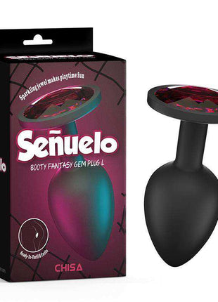 Senuelo Butt Plug with Gem