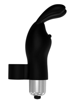 Fingyhop Vibrating Bullet with Rabbit Black