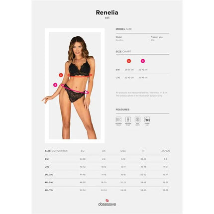 Renelia 2 Piece Lace Set