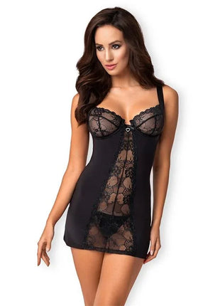 Heartina Chemise Black