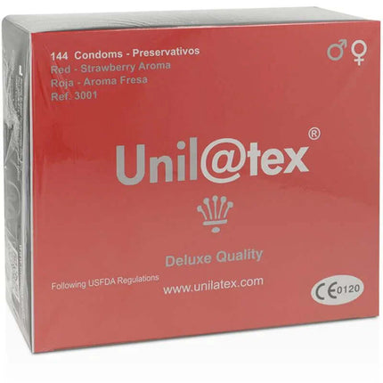 Strawberry Flavored Condoms 144 Units