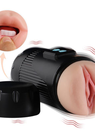 Double Male Masturbator Vagina and Mouth Kay