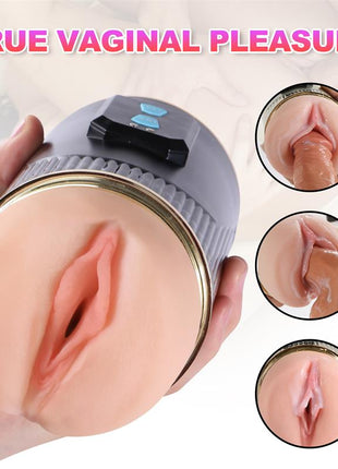 Double Male Masturbator Vagina and Mouth Kay