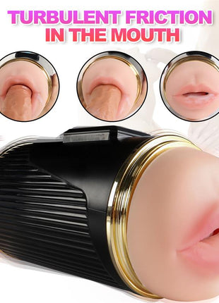 Double Male Masturbator Vagina and Mouth Kay