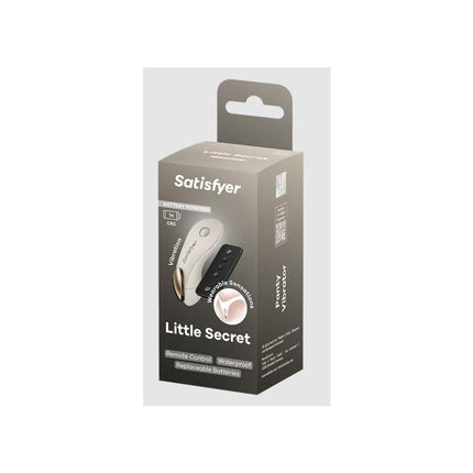 Little Secret Panty Stimulator Battery Series Warm Grey