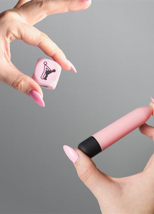 Sensual Feelings Kit Vibrating Bullet and Dice Postures