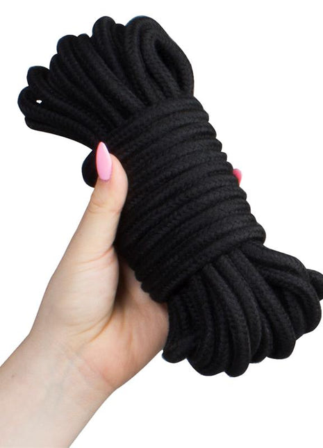Bondage Rope 10 m Black