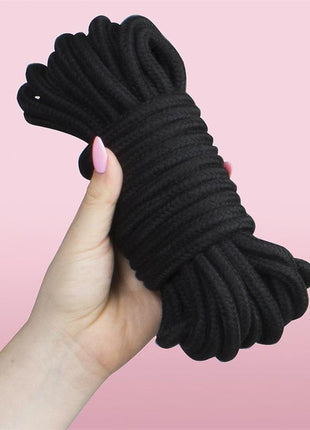 Bondage Rope 10 m Black