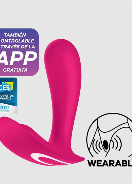 Stimulator Top Secret with APP Pink