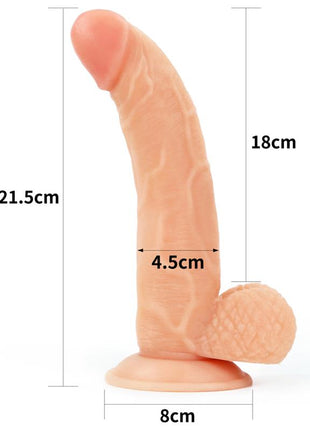 Harness with Dildo Easy Strapon 85