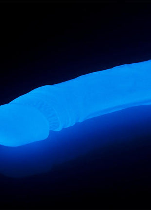 Double Dildo Lumino 145 Blue Light