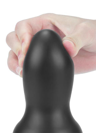 Vibrating Anal Plug King Sized 7 Black