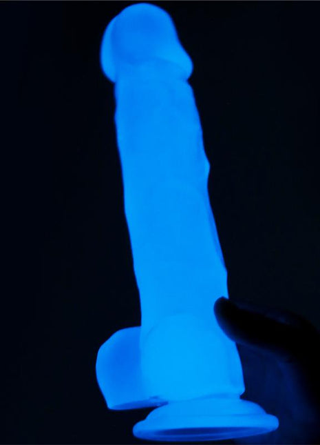 Dildo 85 Lumino Blue Light
