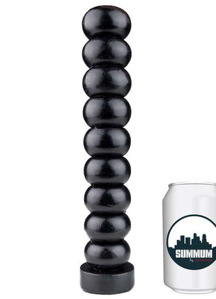 Dildo Gingling 27 cm textured vinyl dildo with rounded tip and raised ball surface