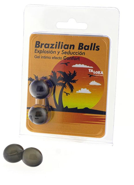 Set 2 Brazilian Balls Gel Comfort Effect