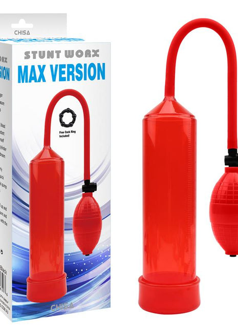 Penis Suction Bomb MAX Version Red