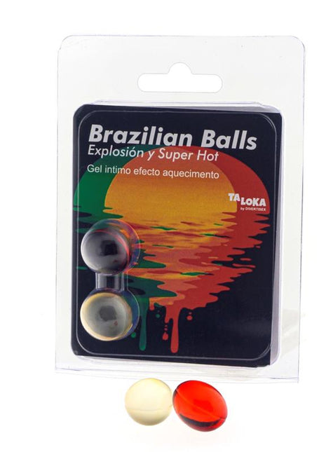 Set 2 Brazilian Balls Super Hot Efect