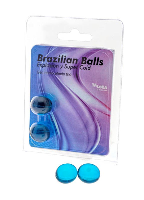 Set 2 Brazilian Balls Cold Effect