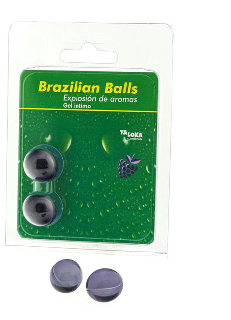 Set 2 Brazilian Balls Red Fruits Aroma