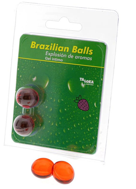 Set 2 Brazilian Balls Explosion Strawberry Aroma