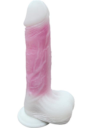 Double layer Dildo with Vibration thrusting and heating 215 cm