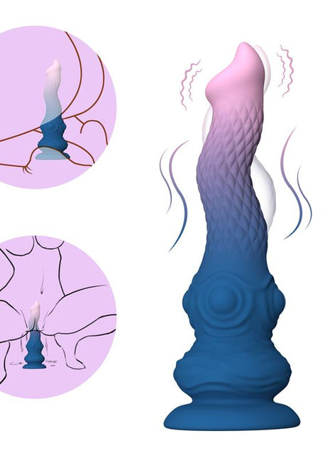 Fantasy Dildo Vibration Oscilation and Suction Cup 233 cm