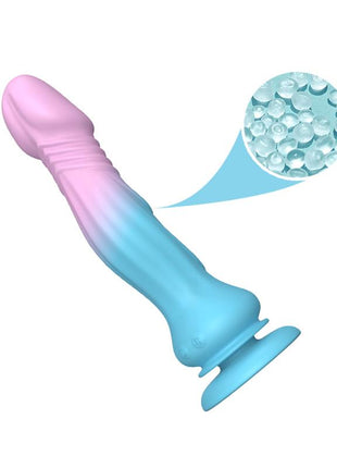 Dildo with Thrusting and Vibration with Suction Cup 192 cm