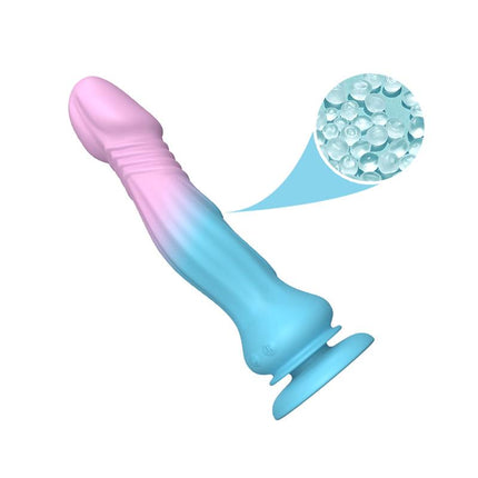 Dildo with Thrusting and Vibration with Suction Cup 192 cm