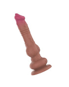 Thrusting and Vibrating Dildo 225 cm