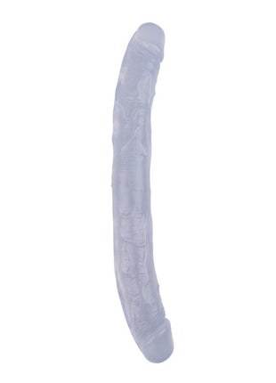 Double Dildo Hi Rubber 128 Clear