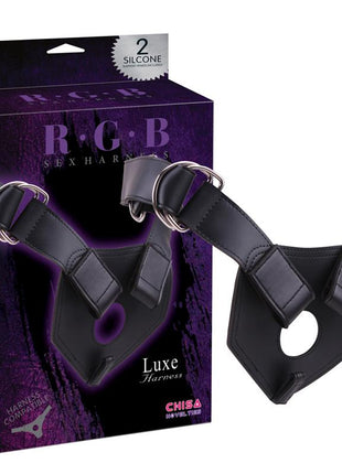 Luxe Harness Silicone Black