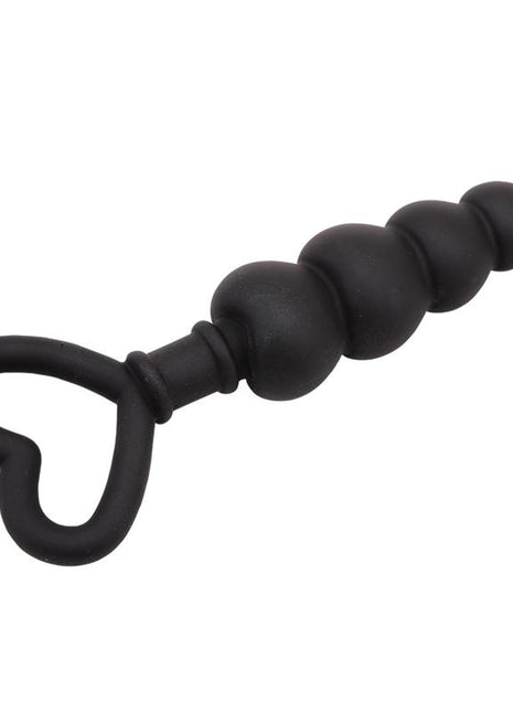 Beaded Luv Probe 156 x 34 cm Silicone Black