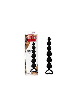 Elite Lovers Beads 19 cm Silicone Black