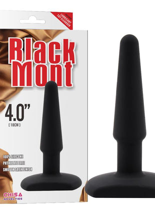 Butt Plug 4 Silicone Black