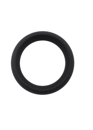 Infinity Silicone Ring L Black
