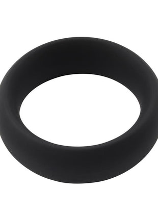 Infinity Silicone Ring L Black