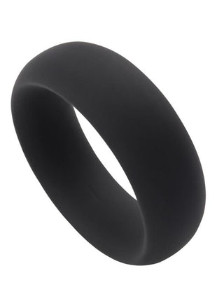 Infinity Silicone Ring L Black