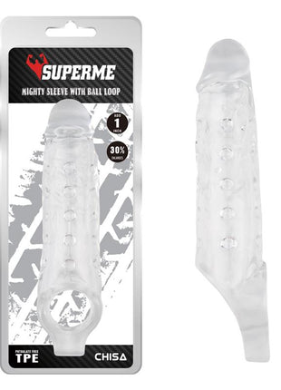 Mighty Sleeve With Ball Loop Clear