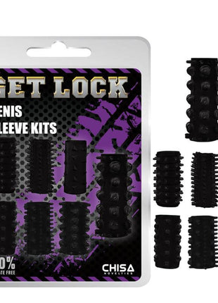 Penis Sleeve Kits-Black