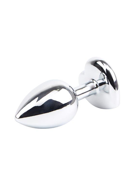 Anal Plug with Heart Gem
