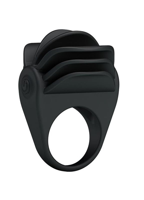 Pretty Love Vibrating Cock Ring Chester Black