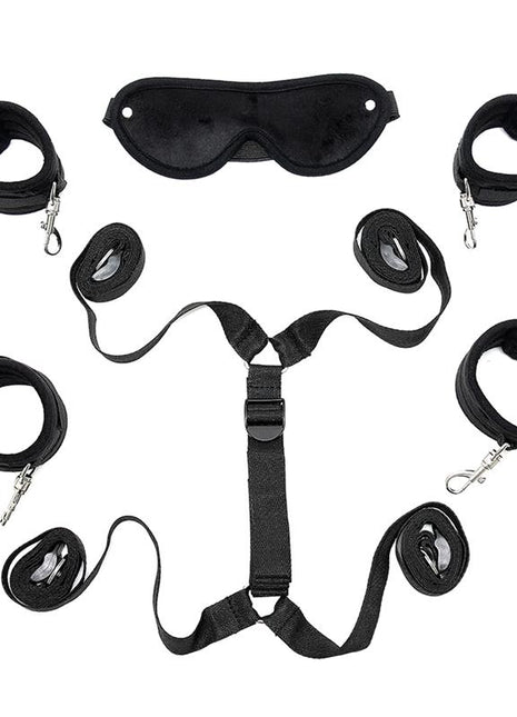 Under the Mattress Restraint Set Black