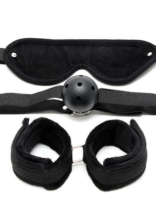 Bondage Set 3 Pieces Black