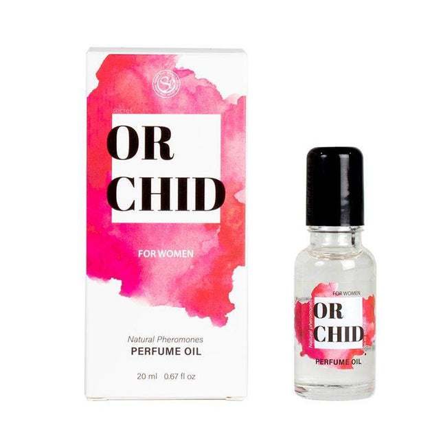 Orchid Oil Pheromones perfume 20ml roll-on bottle with black orchid and vanilla scent for women